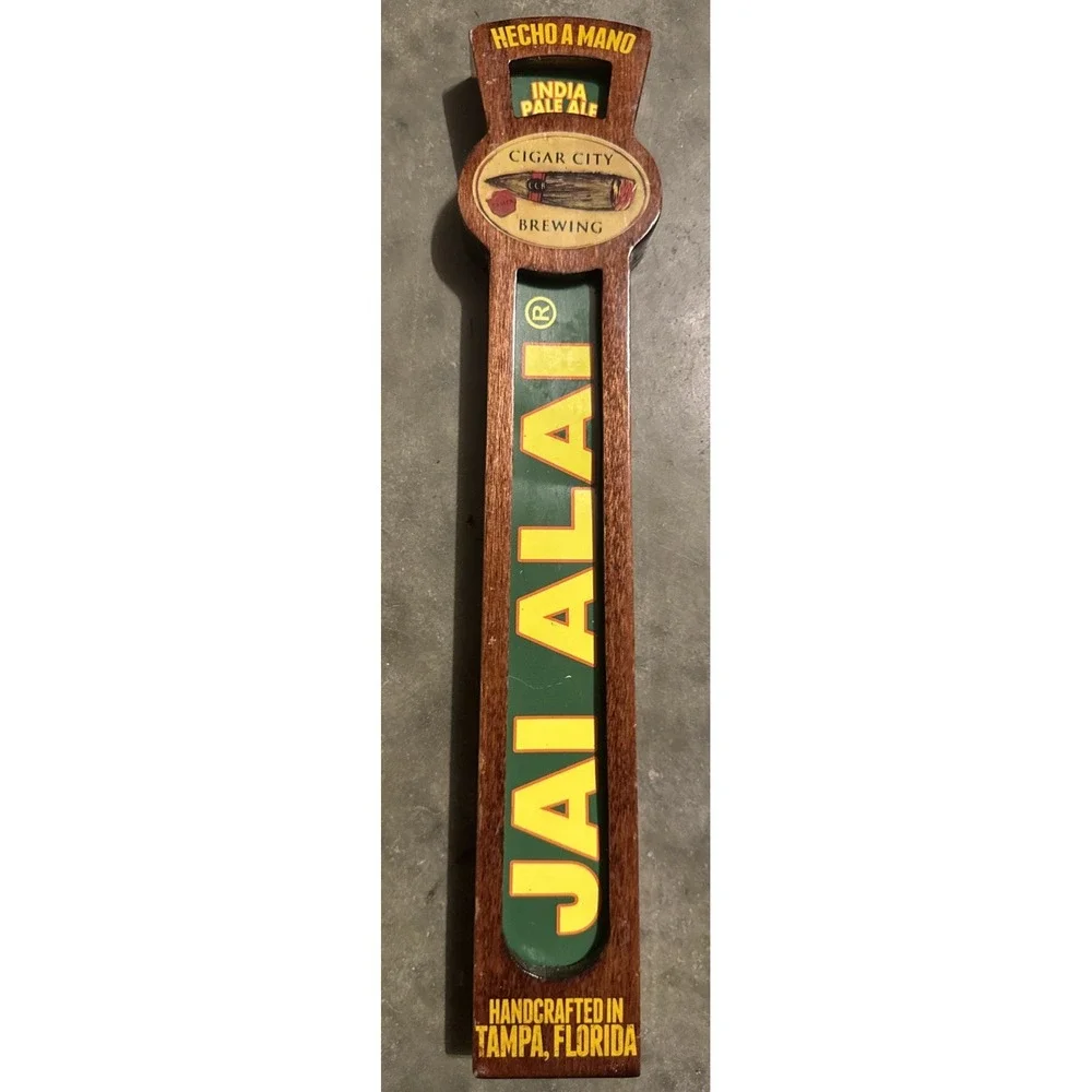 Cigar City Brewing Jai Alai IPA Beer Tap Handle Knob - Handcrafted Tampa FL